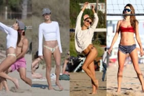 Alessandra Ambrosio’nun Plaj Voleybolu Performansı