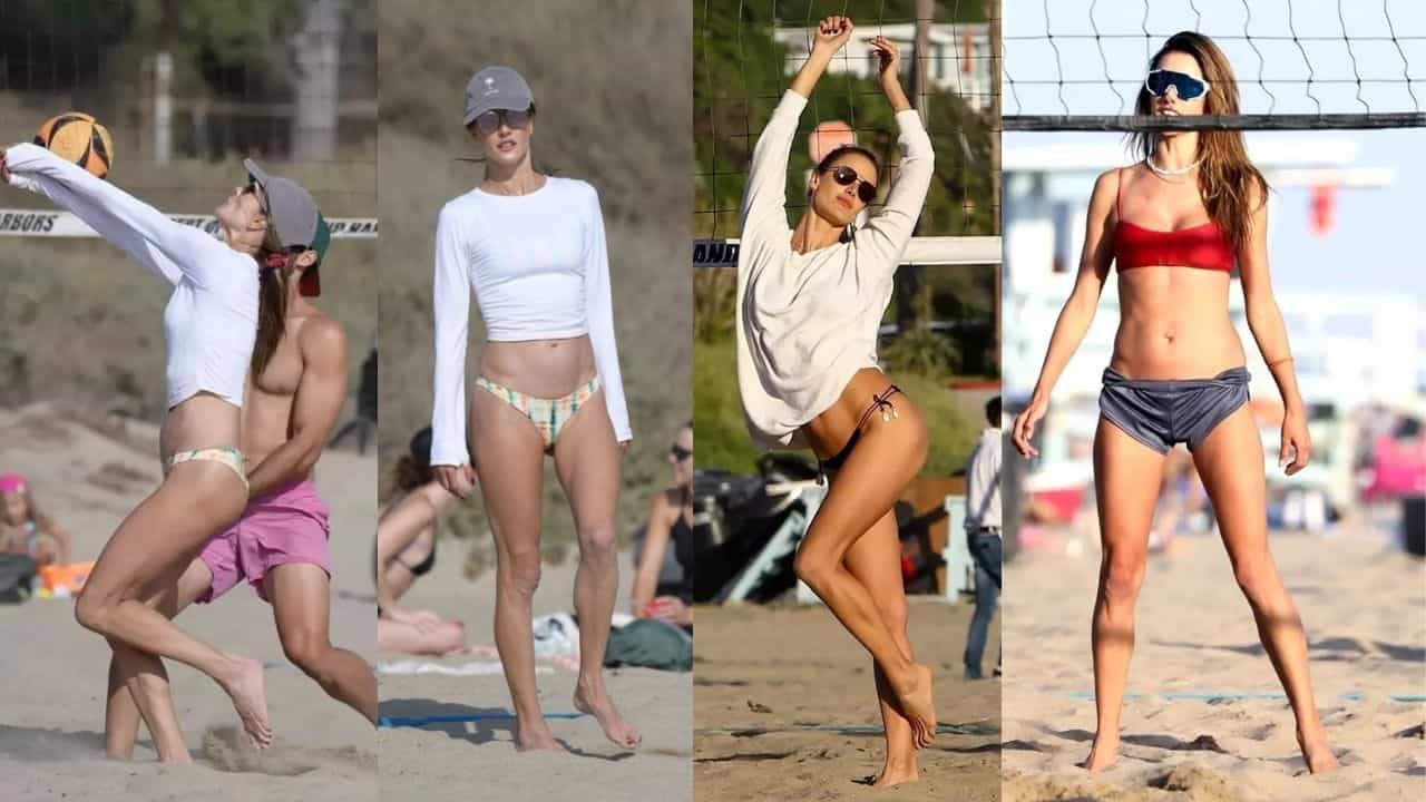 Alessandra Ambrosio’nun Plaj Voleybolu Performansı