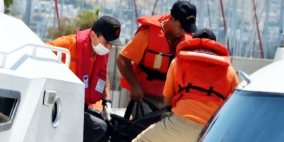 Bodrum Açıklarında Kimliği Belirsiz Bir Göçmen Cesedi Bulundu