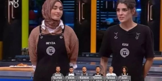 MasterChef Türkiye'de Beyza ve Kerem Arasındaki Gerginlik Kimseye Köstek Olmadım!