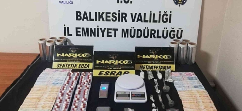 Balıkesir’de Uyuşturucuya Karşı Büyük Operasyon 4 Şüpheli Tutuklandı