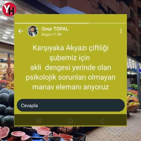 Akyazı Manav Whatsapp İlan